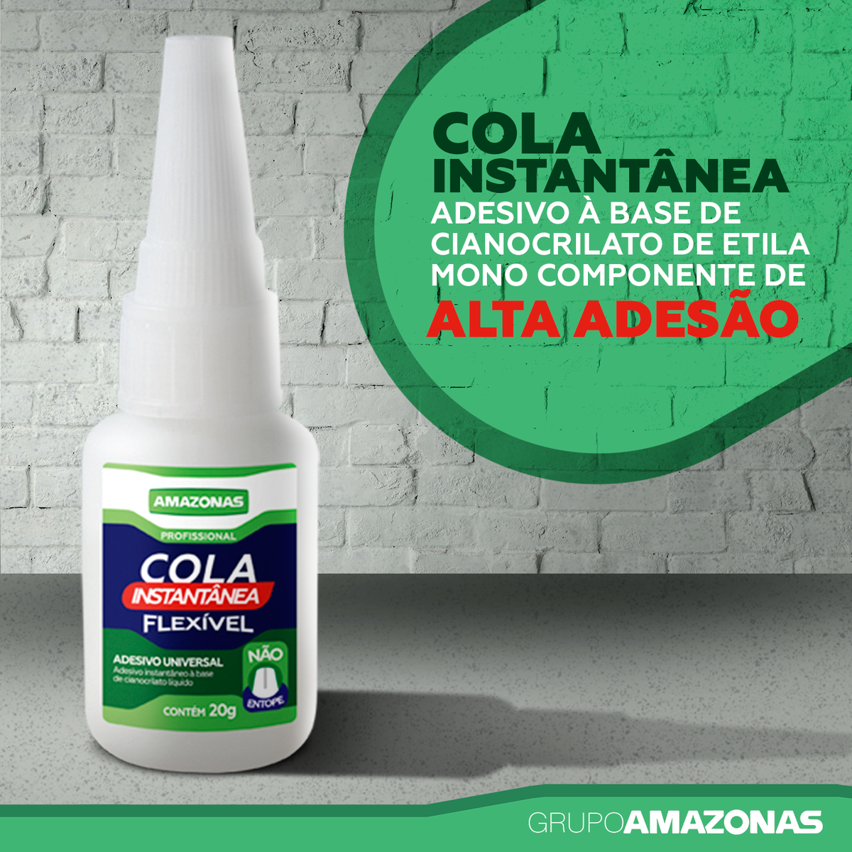 amazonasgrupo's tweet photo. Adesivo à base de cianocrilato de etila mono componente de alta adesão.
Ótimo para pequenos reparos.
#construção #amazonas #cola #fixa https://t.co/swQnsRtdzY