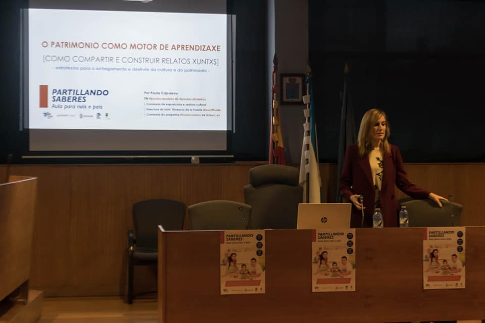 PaulaCabaleiro's tweet photo. ❣️O pasado xoves impartía esta conferencia no meu concello natal, @ConcelloCangas, no marco do programa "Partillando Saberes" da @asocpedagoxica en colaboración coa @depo_es ! Este xoves 22 ás 20.00h será no #ConcelloDeBarro @OMIXBARRO Vindes? Non fai falla inscrición! https://t.co/khM21CNlvR