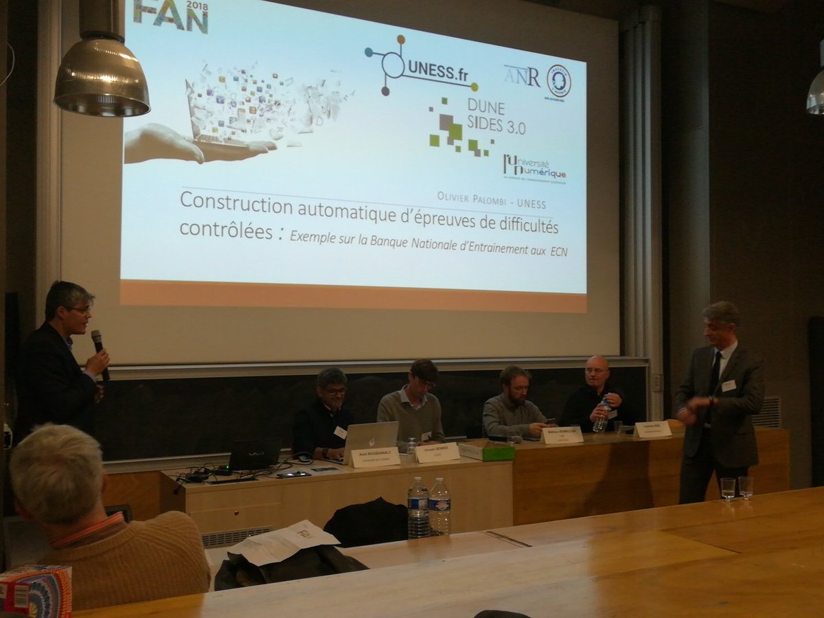 LunivNumerique's tweet photo. Retour d'expérience avec l'environnement Sides et les #etudiants : une hausse du nombre d'étudiants utilisant l'outil en complément de leur parcours #fan2018 https://t.co/WdJiWGZnke