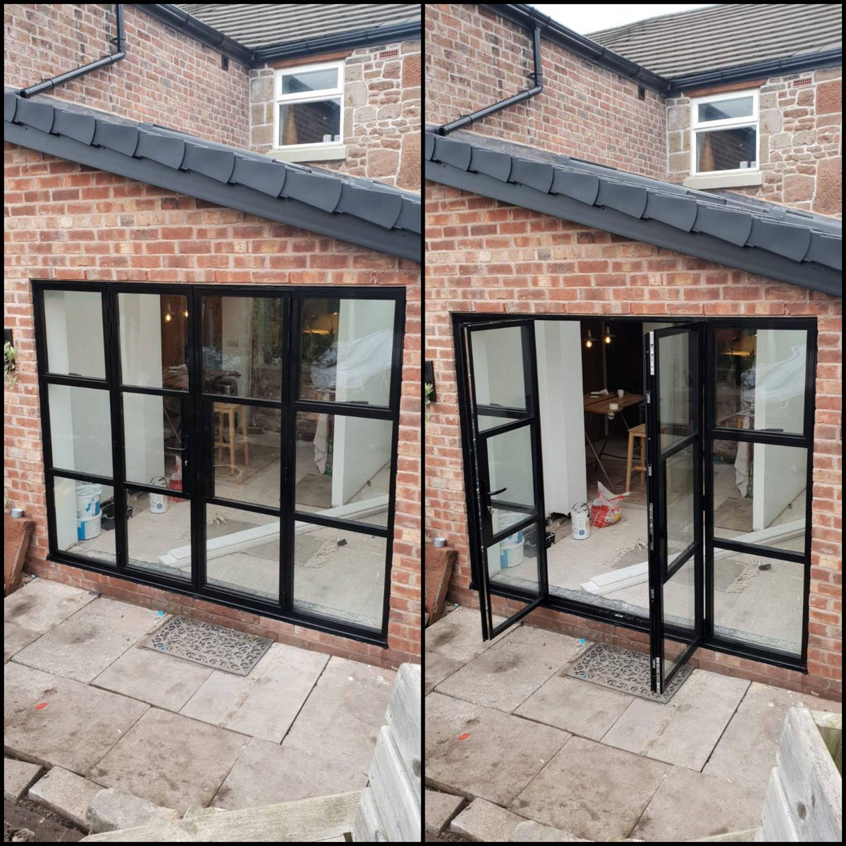 Aluserv's tweet photo. If you want the small site lines "Crittal windows" in Aluminium rather than steel at half the price of the steel window, get in touch today.... 01516476759
See below last week's Install.
#aluminium #Windows #doors #bifold
#Heritage @Aluserv #Aluserv https://t.co/WmTa26d6ID