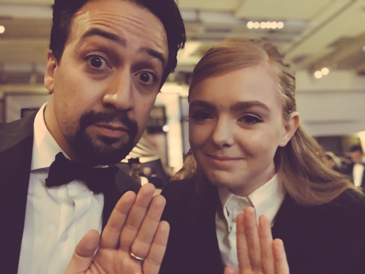 Lin_Manuel's tweet photo. Honestly, this table is for @MBMBaM guestperts only, 👋🏽👋🏽 https://t.co/k9iYij4HA5