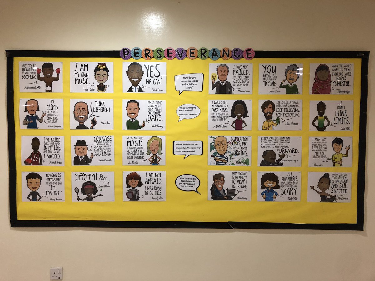 New corridor display.