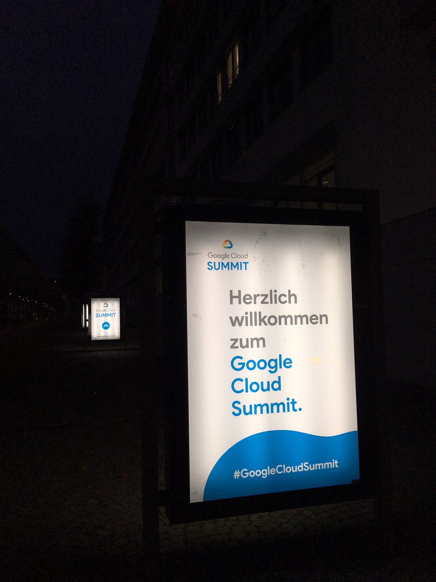 Sehen wir uns beim #GoogleCloudSummit?