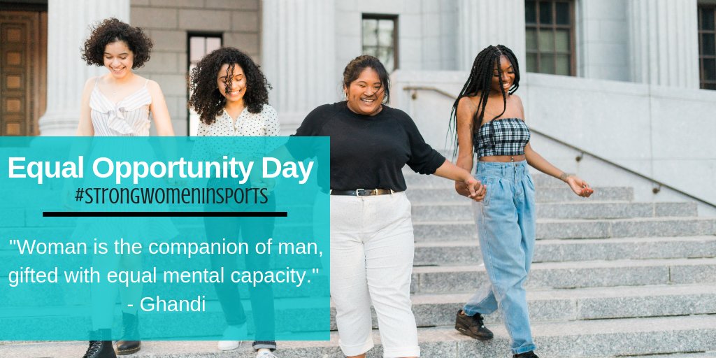 FABSportsOrg's tweet photo. Happy #EqualOpportunityDay from all of us at FAB! https://t.co/p08zgzctiK https://t.co/8dNzGH81qT