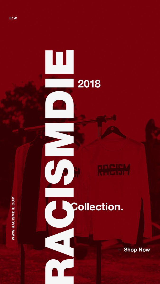 Shop with us ✊🏿✊🏾✊🏽✊🏼✊🏻 
RACISMDIE.COM
-
#lifestyle #streetwear #apparel #unity #racism #ootd #greenville #clothingbrand #yeahTHATgreenville #humanrace #streetfashion #art #urbanwear #design #designer #tshirts #model #streetstyle #fashionblogger