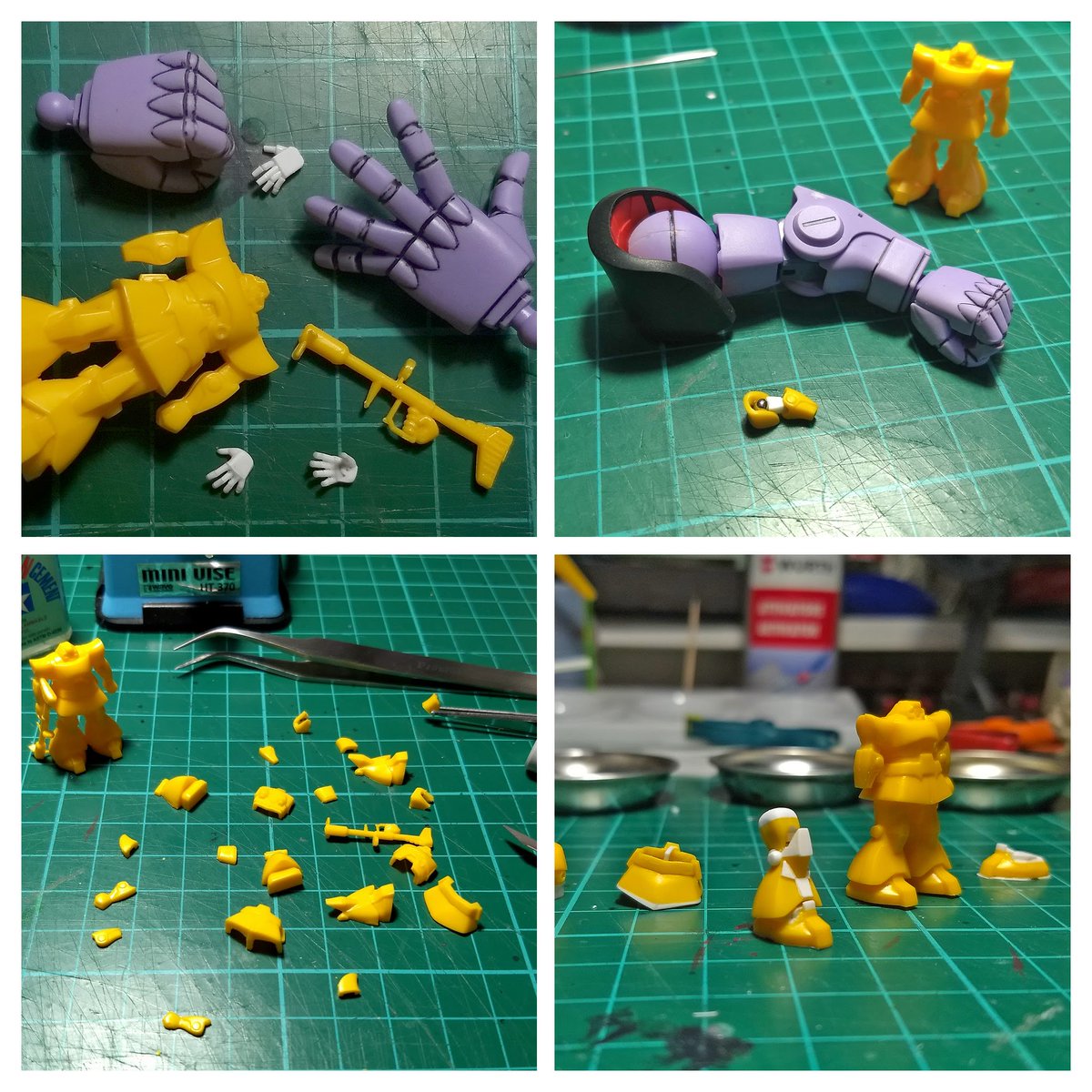 lemcat's tweet photo. W.I.P "Break Out" diorama for #GBWC2018 ITA
#Lemcat #BreakOut #DOM #GBWC #Modellismo #Gunpla #Gundam #Bandai #GBWCITA #GBWCITA2018 #Italy #Scratchbuild #GBFTry #BattleSystem #Yajima #GundamBuildFighters #ITA #WIP https://t.co/Z92TYf2Yjb