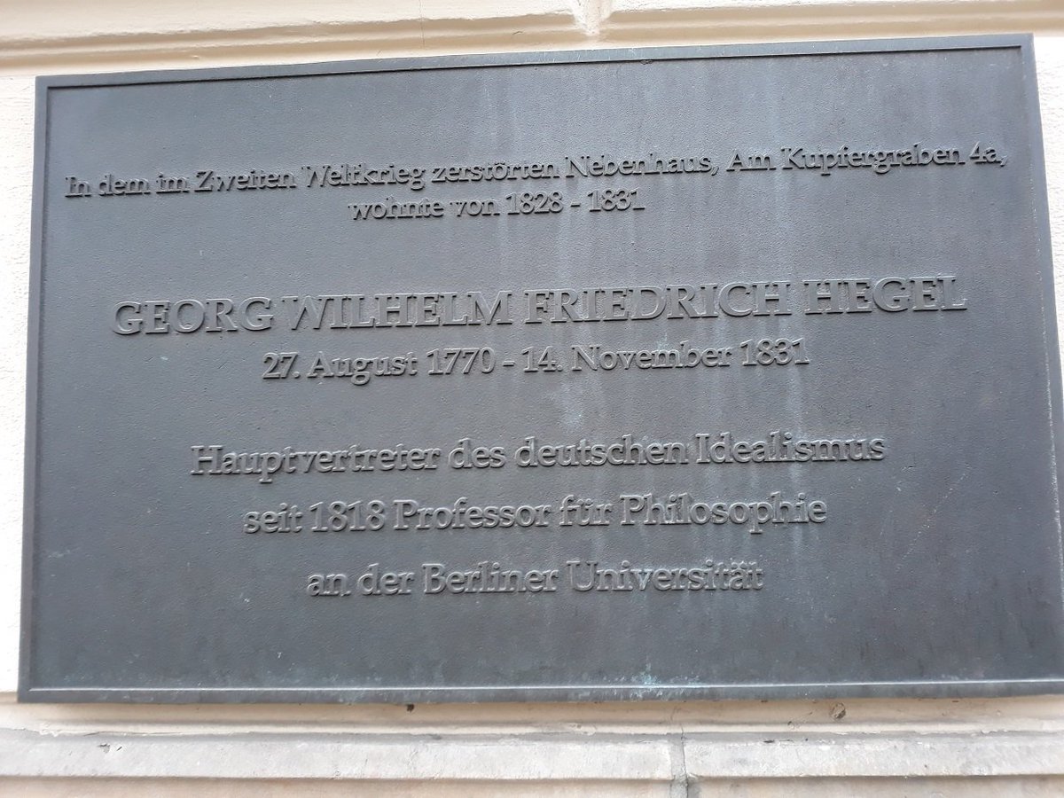 5\\ Houses that would fit in this thread were often destroyed, especially in WWII. But you can get a commemorative plaque at the adjacent house, at least if your name is Georg Wilhelm Friedrich Hegel: his home from 1828 until 1831 at Am Kupfergraben, opposite the Museum Island.