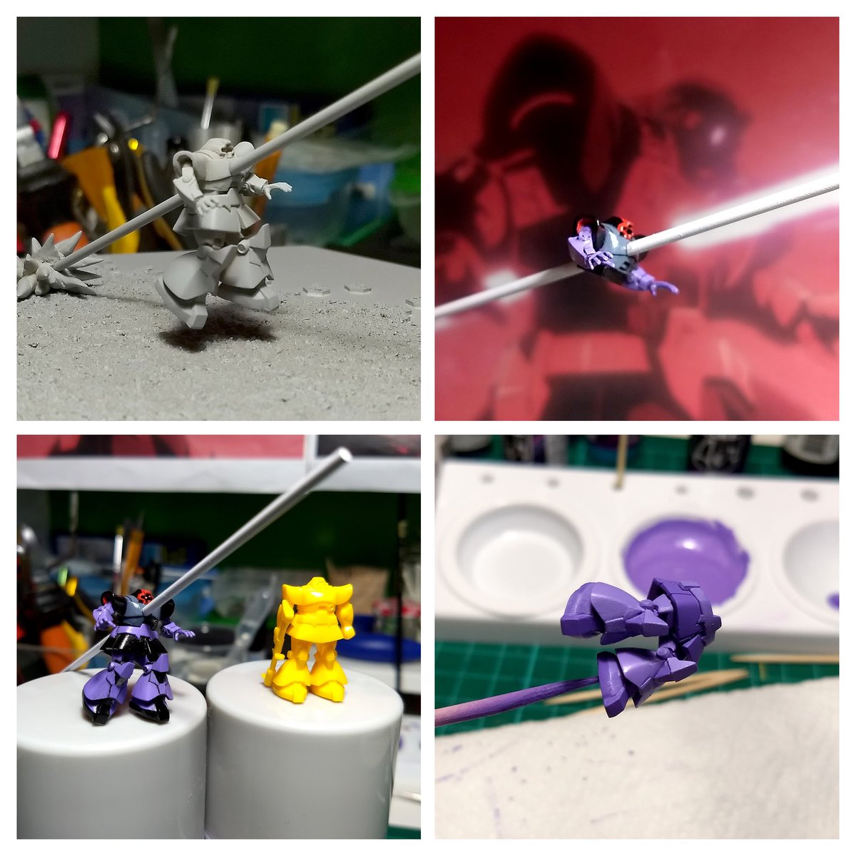 lemcat's tweet photo. W.I.P "Break Out" diorama for #GBWC2018 ITA
#Lemcat #BreakOut #DOM #GBWC #Modellismo #Gunpla #Gundam #Bandai #GBWCITA #GBWCITA2018 #Italy #Scratchbuild #GBFTry #BattleSystem #Yajima #GundamBuildFighters #ITA #WIP https://t.co/Z92TYf2Yjb
