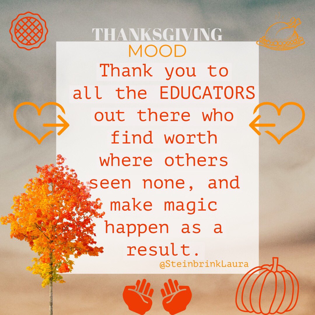 SteinbrinkLaura's tweet photo. Big Shout Out to all the difference makers who change lives daily and #CelebrateMonday and every day with Ss. #4OCFpln #tlap #JoyfulLeaders #LearnLAP #122edchat #FormativeChat #TeacherMyth #MakeItReal #BeTheOne #LetStudentsSpeak #KidsDeserveIt #DitchBook #MasteryChat #xplap https://t.co/j4QF5JSBT4
