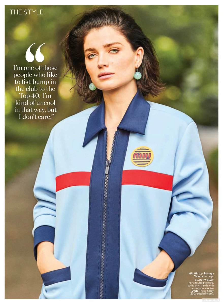 Eve Hewson News: InStyle Magazine December 2018 - tinyurl.com/y7ec5ln9 #EveHewson #RobinHoodMovie @EveHewson