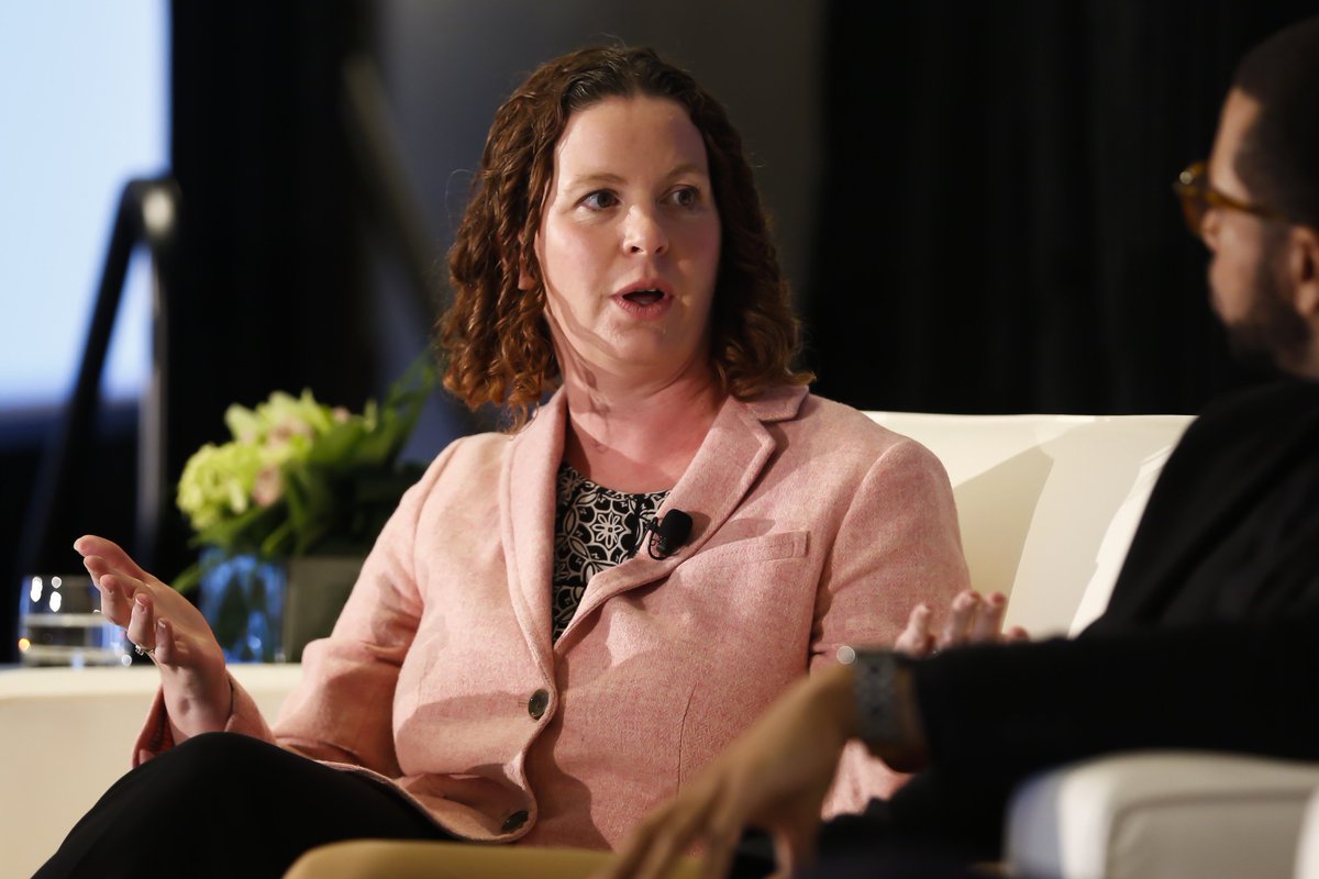 HilaryCainDC's tweet photo. I've frequently been told that my hands and face are quite animated when I speak, but these pictures of me on a panel last week at #BloombergNext are irrefutable evidence and completely cracking me up. https://t.co/h3EcSSKg1L