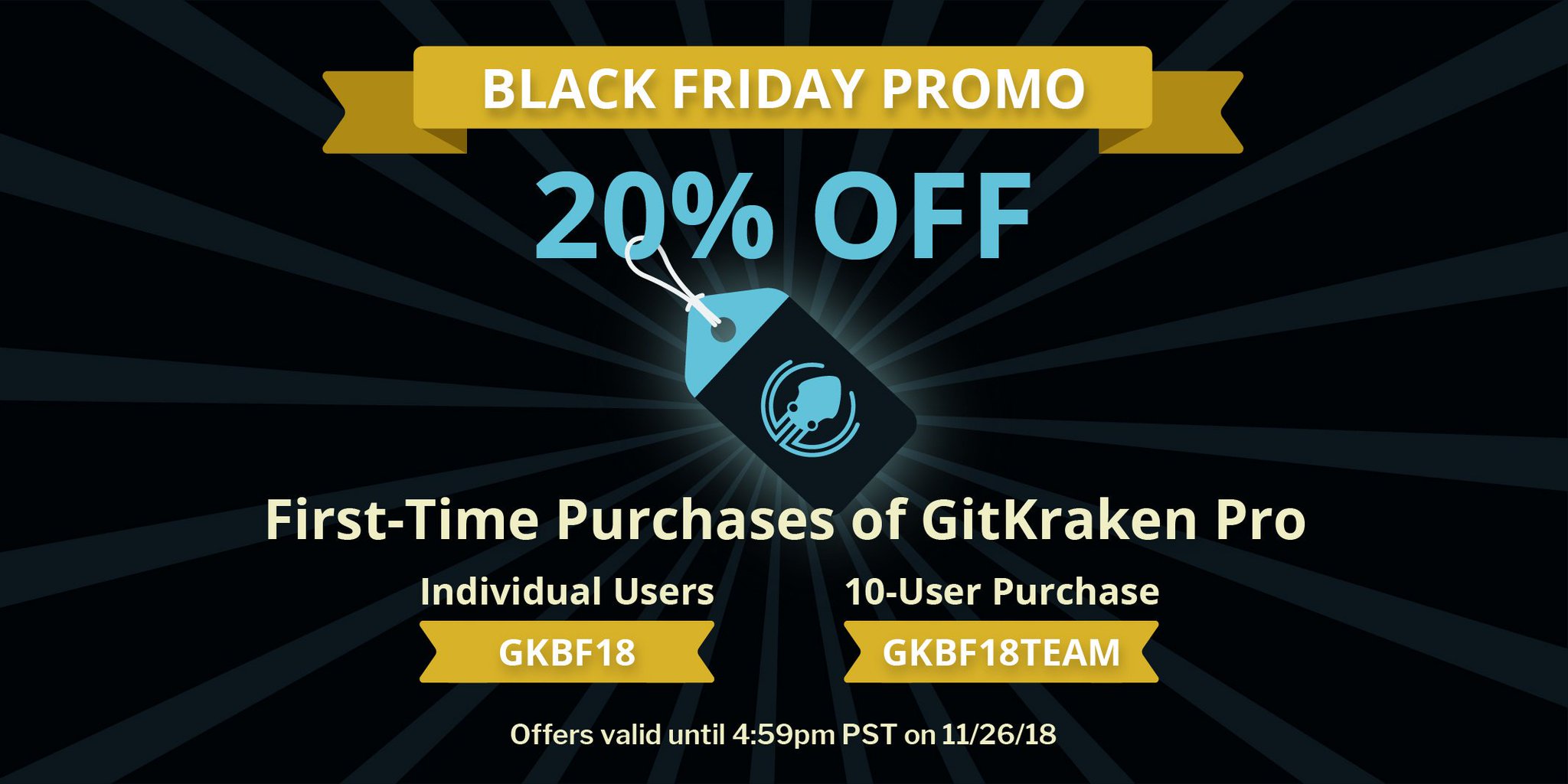 gitkraken-on-twitter-woohoo-our-black-friday-promo-is-here-get-20