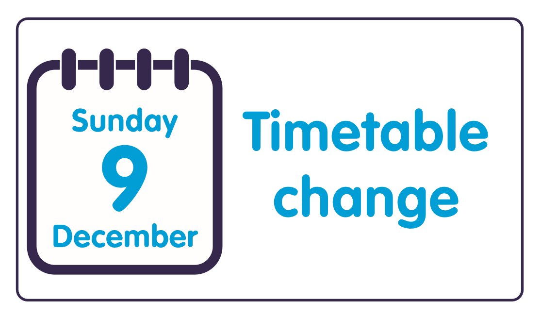 ⏰ 📅 Our timetables are now available online for 09 December ⏰ 📅
You can check them here: bit.ly/NorthernTimeta…   

#Timetochange