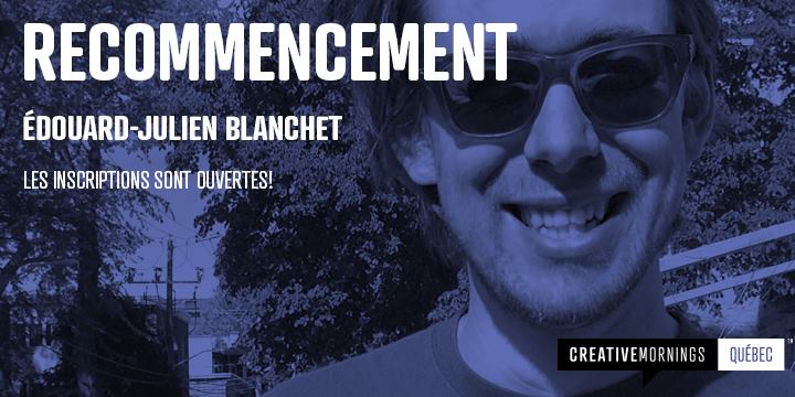 Les inscriptions pour la conférence du 𝟮𝟯 𝗻𝗼𝘃𝗲𝗺𝗯𝗿𝗲 sont ouvertes!
Notre conférencier 𝗘𝗱𝗼𝘂𝗮𝗿𝗱-𝗝𝘂𝗹𝗶𝗲𝗻 𝗕𝗹𝗮𝗻𝗰𝗵𝗲𝘁 vous attendra dès 𝟴𝗵 à l'𝗘𝗴𝗹𝗶𝘀𝗲 𝗦𝗮𝗶𝗻𝘁-𝗖𝗵𝗮𝗿𝗹𝗲𝘀 𝗱𝗲 𝗟𝗶𝗺𝗼𝗶𝗹𝗼𝘂 : bit.ly/2OUgvvb
#CMQC #CMRestart