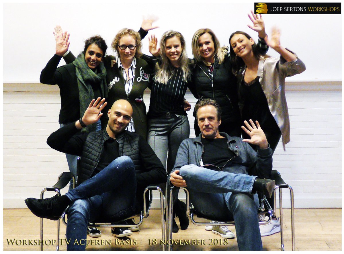 Was weer een mooie zondag.
 Let op:  22 december 2018 op Zaterdag. Van 12-17.00 uur
 Workshop TV Acteren BASIS.
 Schrijf je je in voor 5 december dan is het 110 euro ipv 140 euro.
 Vol is vol. Gr. Sint !!!       Inschrijven: www.joepsertons.n