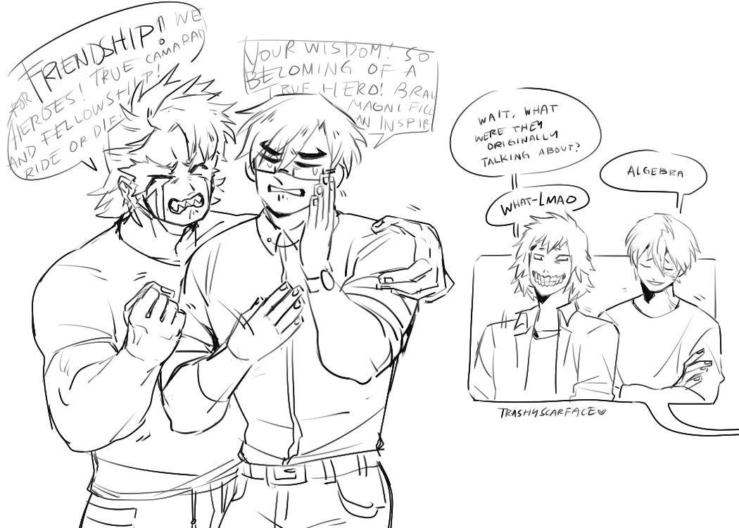 TEAM TODO HAS MY HEART. EVERYONE'S A WINNER & NEW FRIENDS ARE MADE!!! (someday... a complete hangout w/ all eight of them... someday)
(also, tetsu and iida, new loud friends...)
