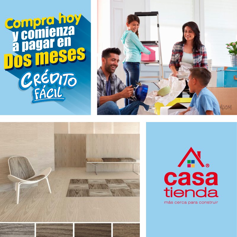 RedCasaTienda's tweet photo. Con Crédito Fácil CasaTienda es mucho más sencillo remodelar tu hogar. ¡Te esperamos en nuestros puntos de venta!
.
.
.
#FelizLunes #remodeling #Credito #Credit #fácil #CasaTienda https://t.co/c2C0YjcN7L