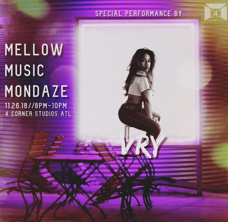 4CornerStudios's tweet photo. Introducing our Special Guest: @babyvry✨ Catch her LIVE at Mellow Music Mondaze brought to you by 4 Corner Studios! Free registration available now in our bio. https://t.co/iROBKCdJOs