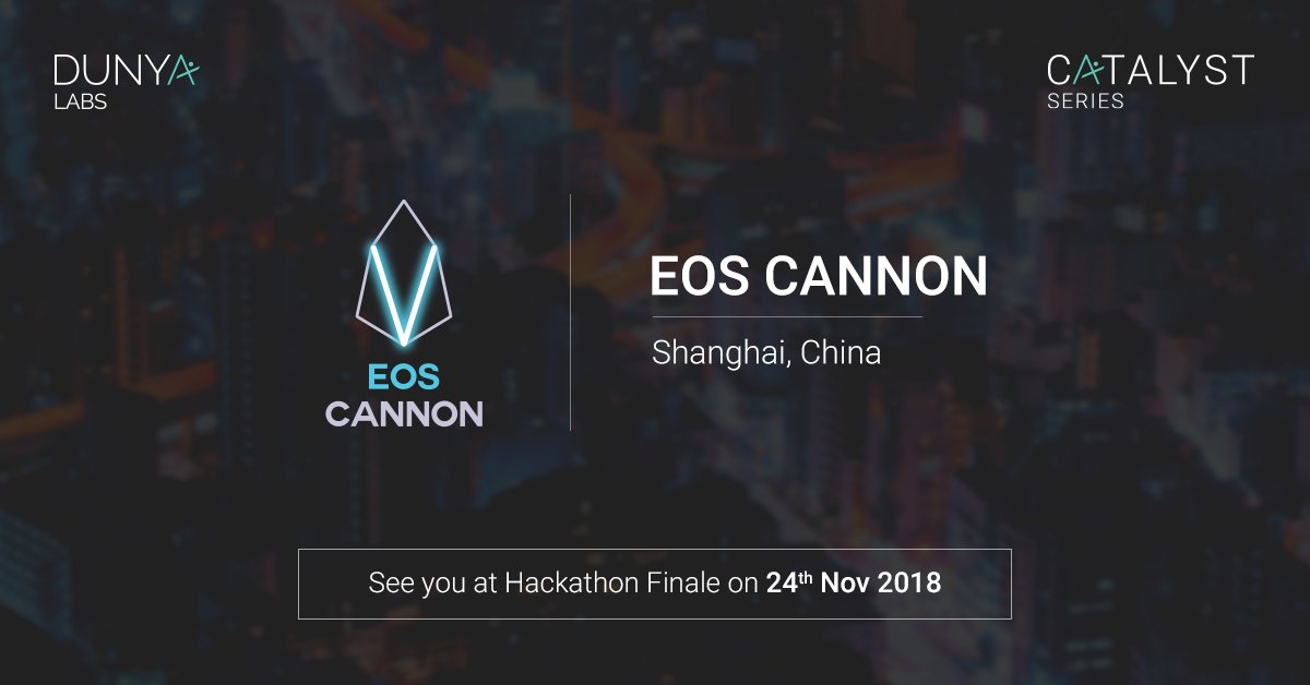 DunyaLabs's tweet image. Special thanks to our wonderful partners George Sheng, and Ricky Shi     from EOS Cannon, for supporting the first ever EOS Catalyst Developer Workshop Series in India! #CodeWithDunya #EOSCatalyst #DunyaLabs @G_CannonCapital @cannon_eos @ShiShiruiqi @_duxfemina_
