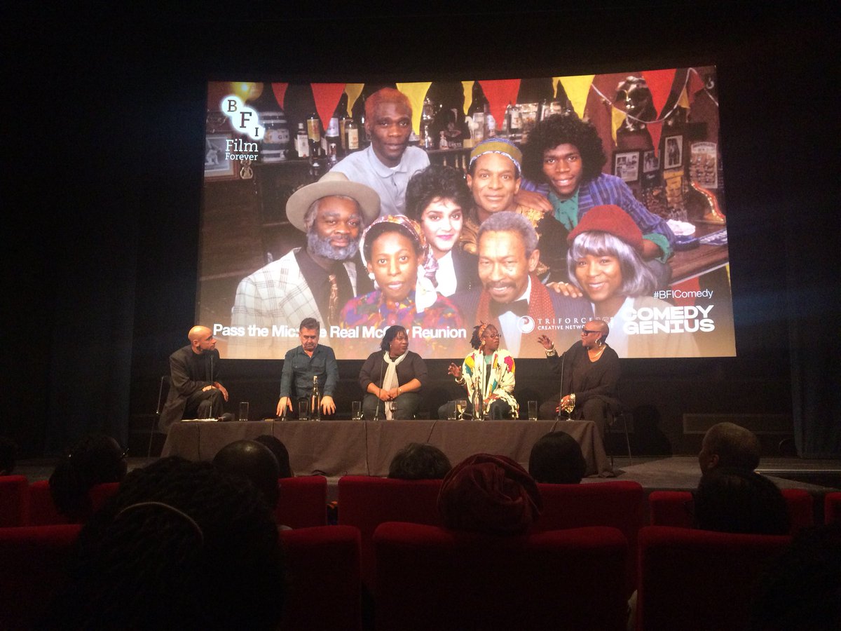 eliapaintings's tweet photo. 😂 (at the replay of the pilot!)
Great evening @BFI for Real McCoy Reunion #comedy @realfraserayres @charlietantrum @montiQu @llewellagideon @judithjacob1313 #PauletteRandall @EddieNestorMBE #LeoMuhammad @MeeraSyal #NormanBeaton #FelixDexter ❤️ ❤️ @RobbieGee7 BRING IT BACK🙏 https://t.co/PFf9giWBBn