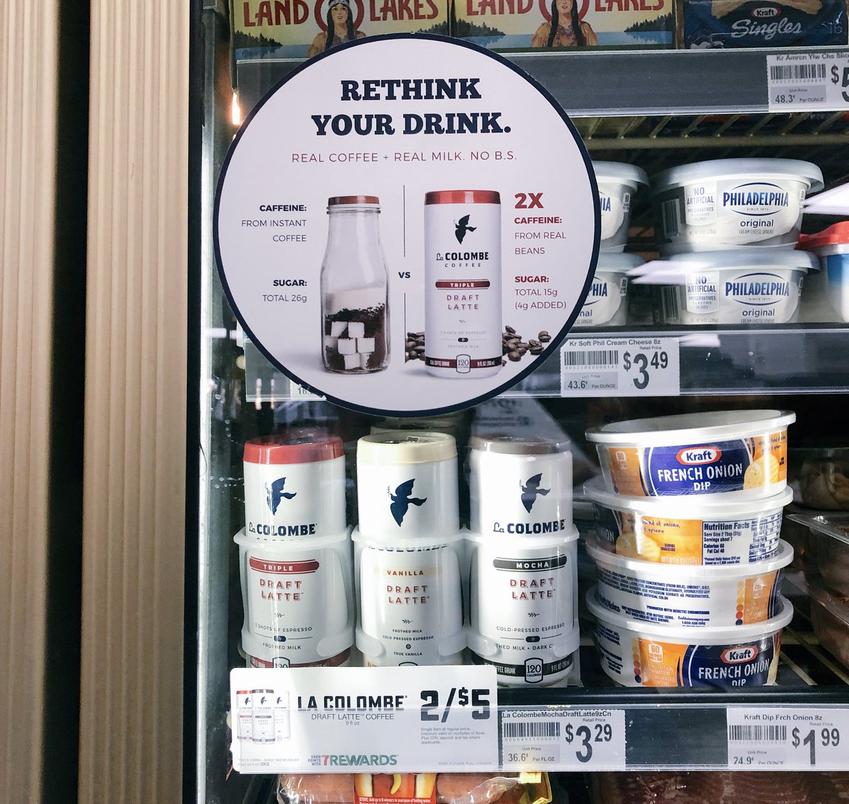 LaColombeCoffee's tweet photo. There are now #DraftsInStock at @7eleven in Wyndmoor, PA. Pick one up today! https://t.co/nF3JskJeg7