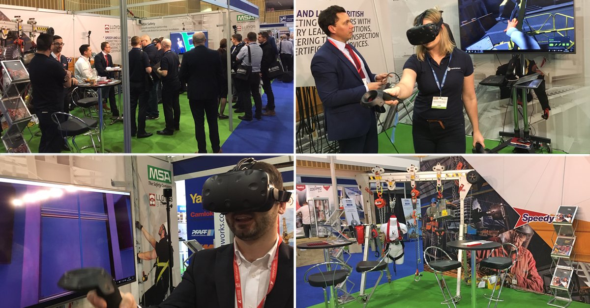 LloydsBritish's tweet photo. Thanks to everyone who visited our stand @LiftEx_LEEA  and congratulations to our friends @wearespeedy  for winning the sustainability award https://t.co/kDSjJsujzx