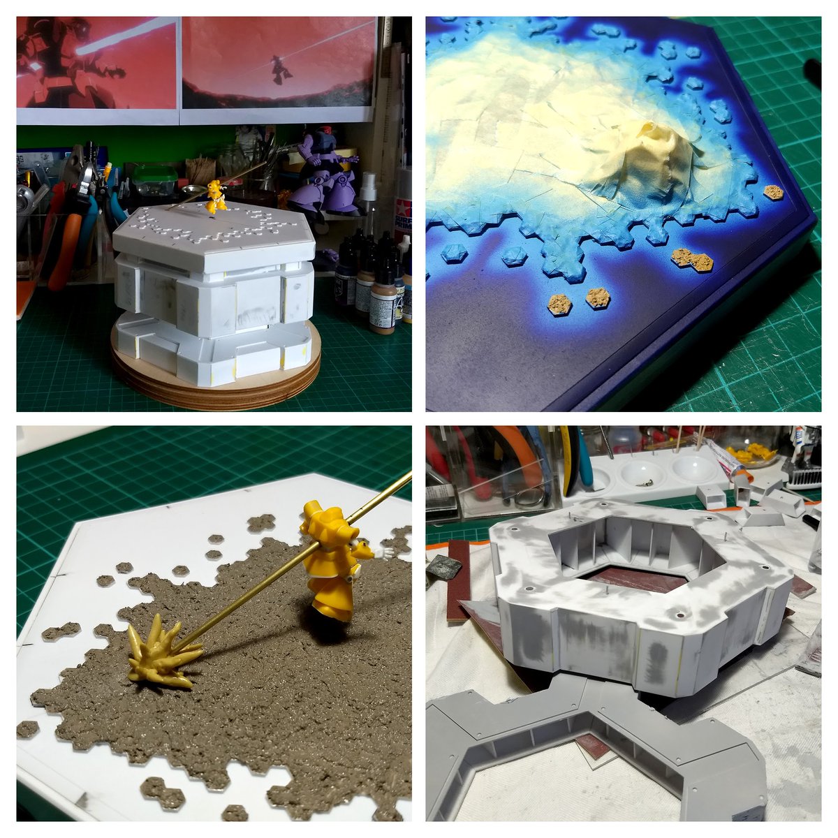 lemcat's tweet photo. W.I.P "Break Out" diorama for #GBWC2018 ITA
#Lemcat #BreakOut #DOM #GBWC #Modellismo #Gunpla #Gundam #Bandai #GBWCITA #GBWCITA2018 #Italy #Scratchbuild #GBFTry #BattleSystem #Yajima #GundamBuildFighters #ITA #WIP https://t.co/lI8SWt4twQ