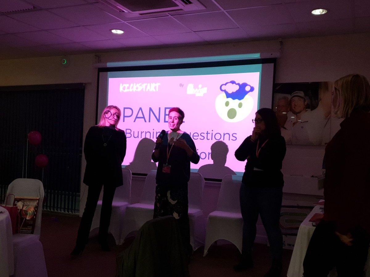 GrahamBakerGBP's tweet photo. Bringing the day together! Q&A session with Henrietta Rackham, Suze Cooper, Carly Stringer 😎😁
@BigTentSocial @Keystone_VA @kickstartdigita
#KickstartDigital
#KickstartKent #SmallBusiness #digitalmarketing #socialmedia https://t.co/E77YaAjUcg
