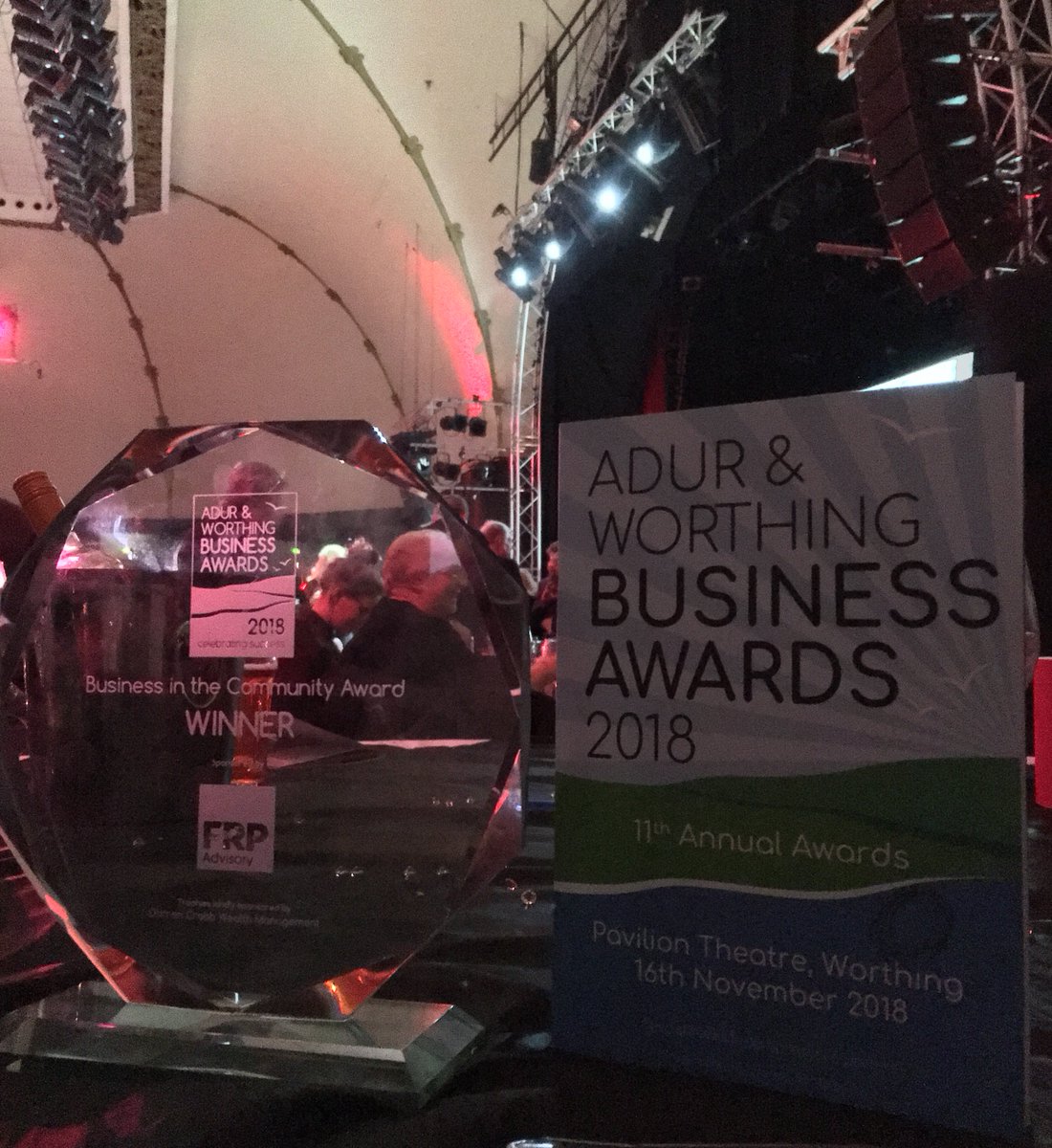 scardifields's tweet image. Very proud to say that we won the &apos;Business in the Community&apos; award, at both the Adur and Worthing Business awards and the Arun Business Partnership awards, at the end of last week.