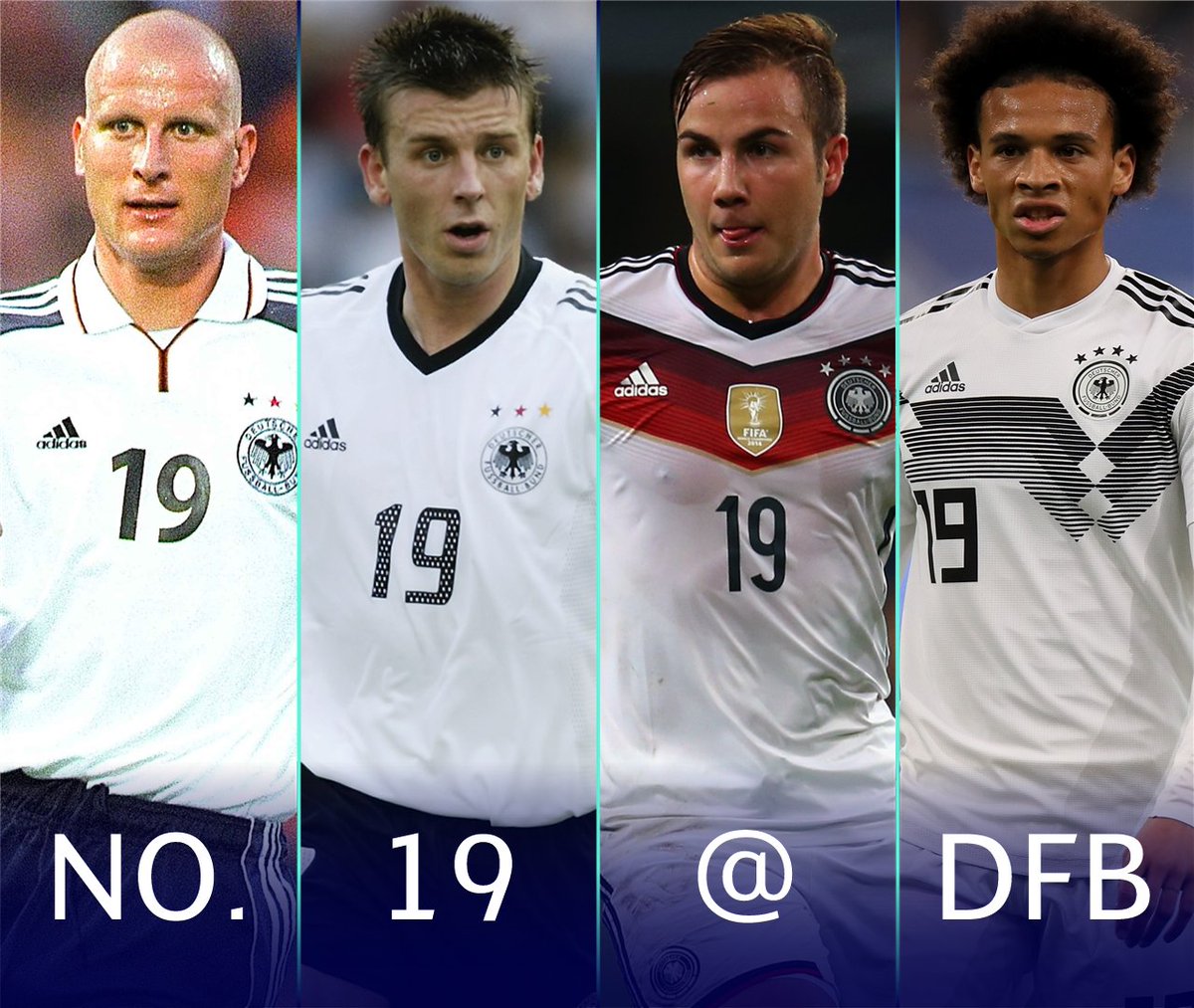 UEFAcom_de's tweet image. 1⃣9⃣ November 👉 Club No. 1⃣9⃣ @DFB_Team 🎩🇩🇪👌 

#DieMannschaft #Jancker #Schneider @MarioGoetze @LeroySane19