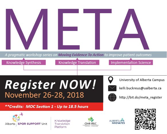 AbSPORU_KT's tweet photo. Dr. @gabzimme shared some of great #KT &amp; #IS done in Alberta's @DON_SCN BBIT project @ Global Evidence &amp; Implmn Summit in Autrailia @GEIS2018. Learn more about #IntegratedKT &amp; #IS by registering for #META2018: https://t.co/aYX5DUZXDa @ahs_scn @AHS_media @AlbertaPCNs @UAlbertaSPH https://t.co/ndtIXh0i6o