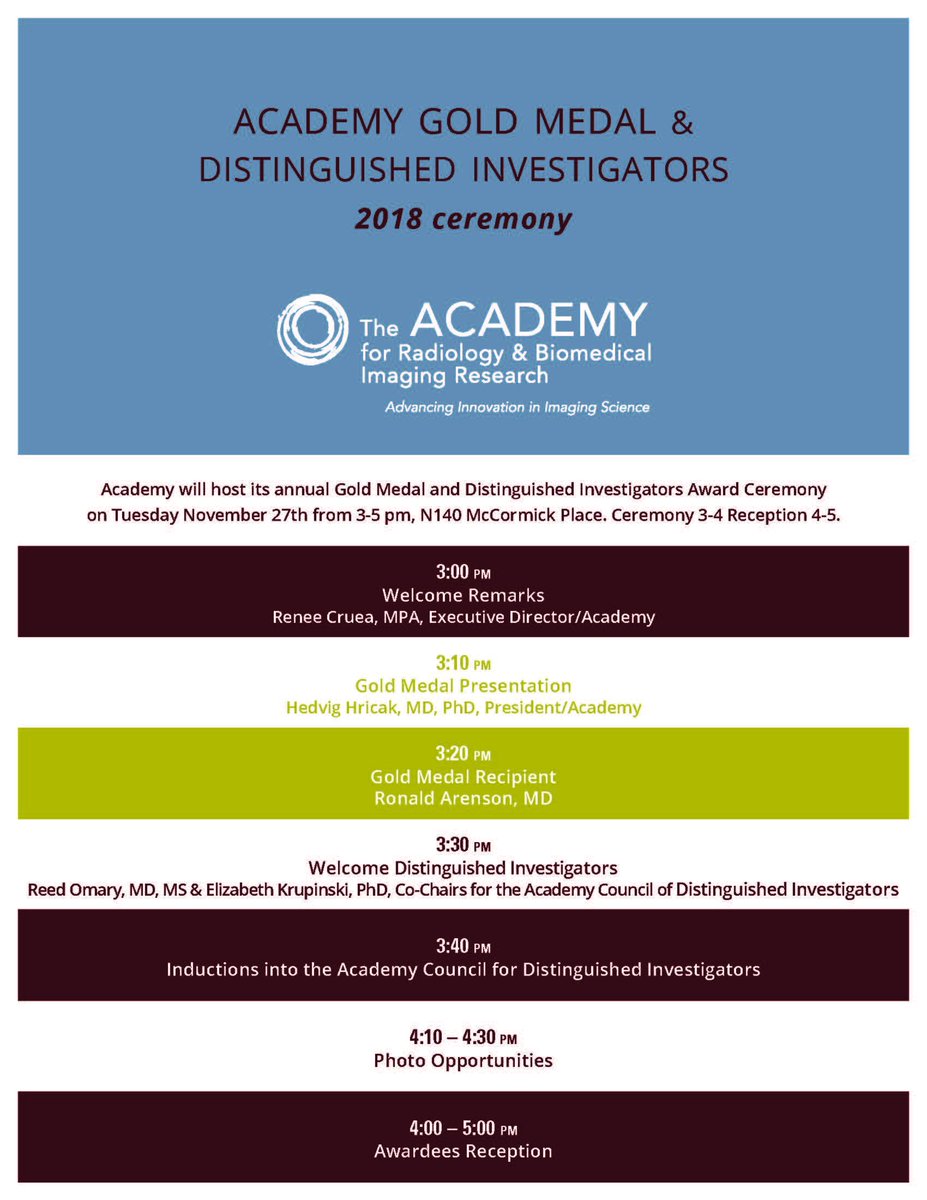 LowDoseCT's tweet photo. 3 @UWRadiology @UWMedicine faculty awarded 2018 Distinguished Investigator Award from @AcadRad: Thomas Grabowski MD, @pekinahan, Xiaoming Yang MD PhD. Heartiest Congratulations for these richly deserved awards! @RSNA Award Ceremony Tues 11/27 3-5 pm N140 McCormick Pl, Chicago https://t.co/86hoLVOmu2