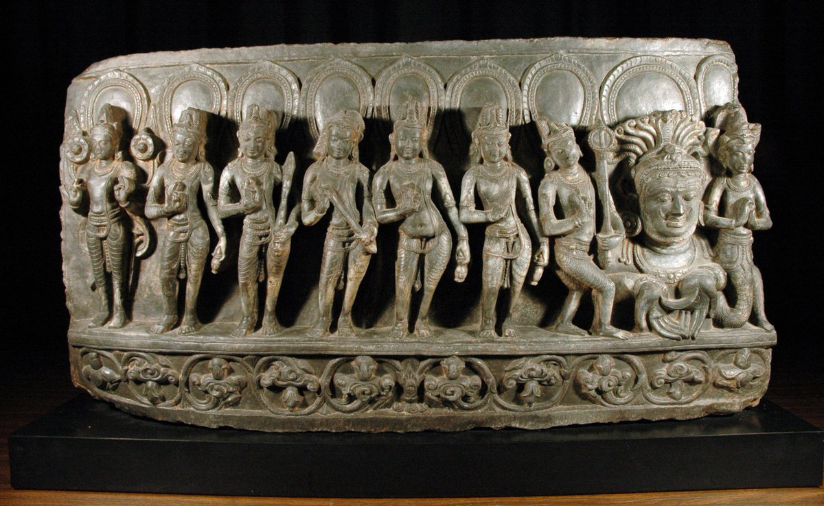 This 1100 year old rare & exquisite panel depicting all the Navagrahas belonging to the Pala era, who ruled over Bihar is no longer in Bharat. It lies smuggled away at the San Diego Museum of Art. It was acquired by them as recently as December 2007.  http://collection.sdmart.org/Obj22086?sid=160&x=7081&port=2855