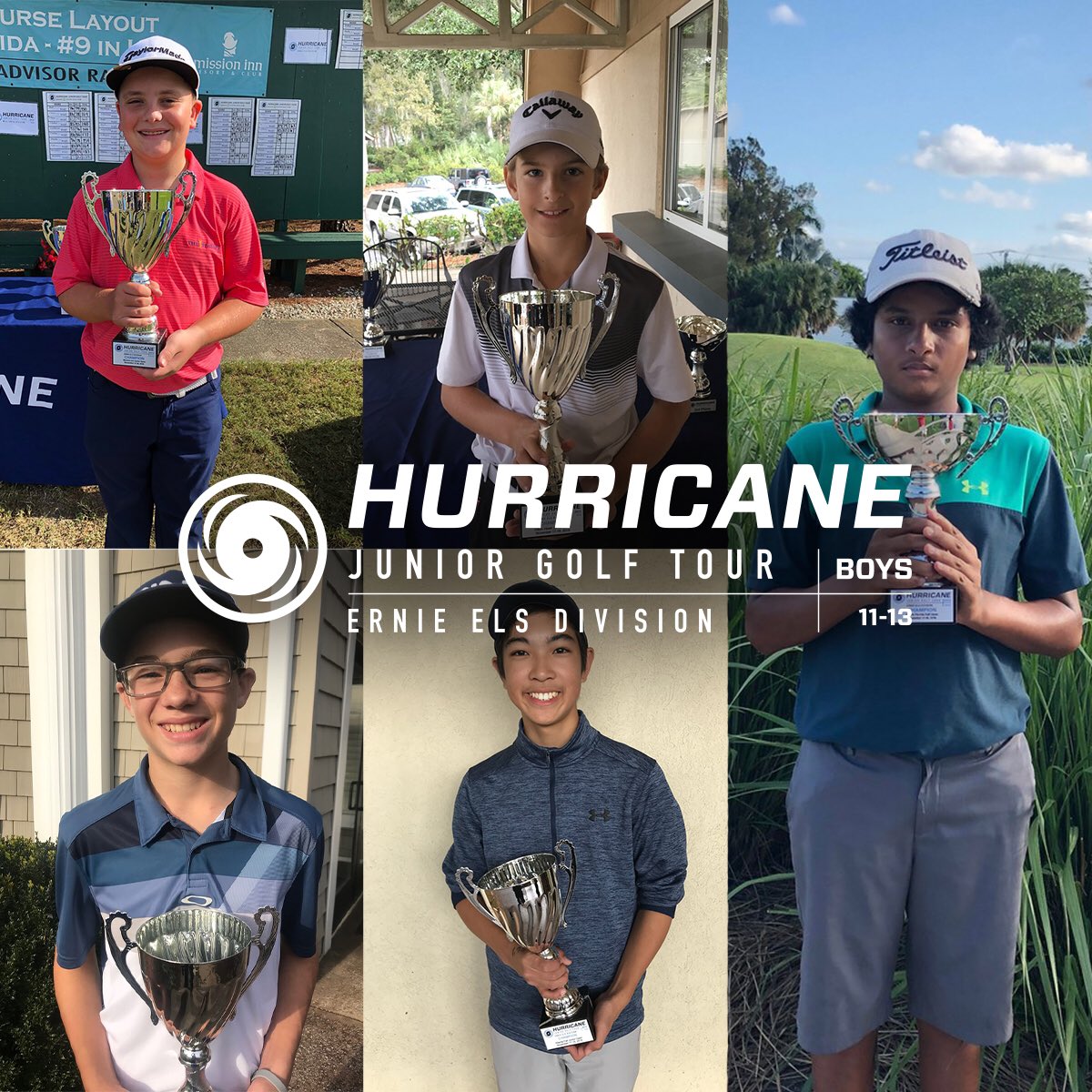 HJGT's tweet photo. Congratulations to all of the winners from each one of our great events this past weekend! ⛳️ #competehere #winhere #hjgt #champions #juniorgolf https://t.co/wxIU0iSwNI