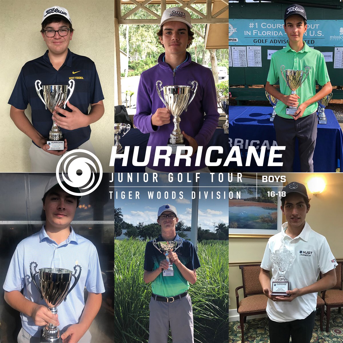 HJGT's tweet photo. Congratulations to all of the winners from each one of our great events this past weekend! ⛳️ #competehere #winhere #hjgt #champions #juniorgolf https://t.co/wxIU0iSwNI