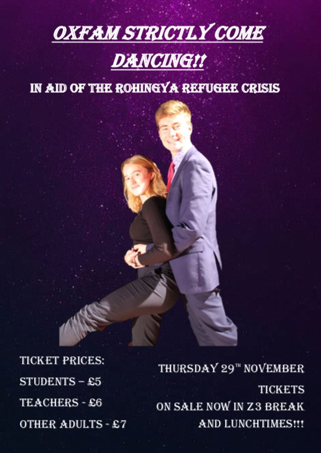 Our first poster was released today - Head Boy &amp; Girl Jack and Millie!