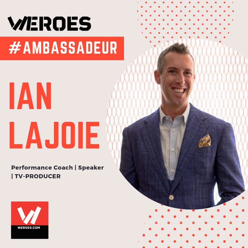 Communauté Weroes ! Nous avons le grand plaisir de nous annoncer notre PREMIER #Weroes #Ambassadeur : 👉🏻 Ian lajoie !
➡️ INVESTISSEZ dans notre campagne de sociofinancement par équité, devenez ACTIONNAIRE dans WEROES sur le lien suivant : frontfundr.com/Company/weroes ✅