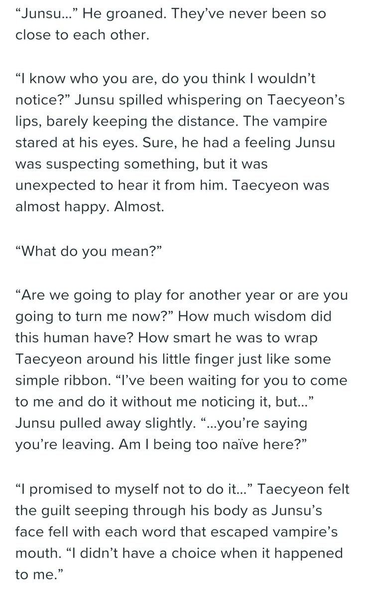 charmedsyima's tweet photo. So this girl @mrspankay just made me miss my #taeckay and I end up digging an ancient #chanho slightly #taecsu fanfic 😌😌😌😌 https://t.co/eBcVRzVPHz