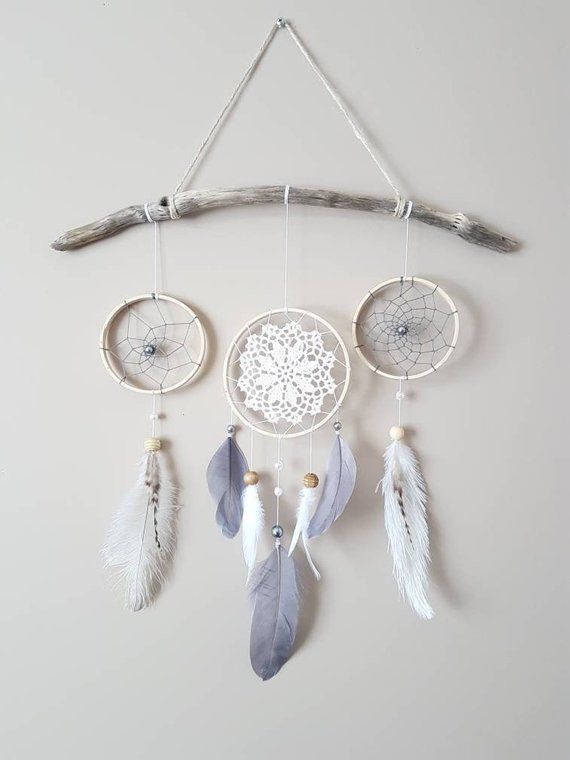 CherryWorksTC's tweet photo. Feather Dream Catcher Wall Hanging-Grey White Dream Catcher-Gray Nursery Decor-Baby Room Wall Decor-Gender Neutral Nursery Decor-Boho Decor https://t.co/bWiMM6ugeK https://t.co/8oJlHfz4PY