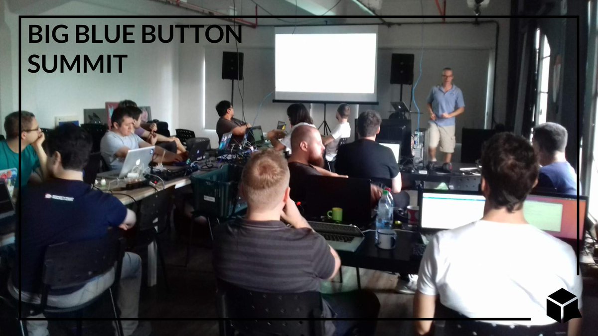 mconfoficial's tweet photo. Nesta semana acontece o BigBlueButton Developer Summit. Durante o Summit a Mconf se une com a comunidade para melhorar e criar novas funcionalidades. Estamos com muitos planos para 2019! Não percam as novidades do Elos. Crescendo em comunidade <3 #mconf #videoconferência #edtech https://t.co/JzMb84OuJZ