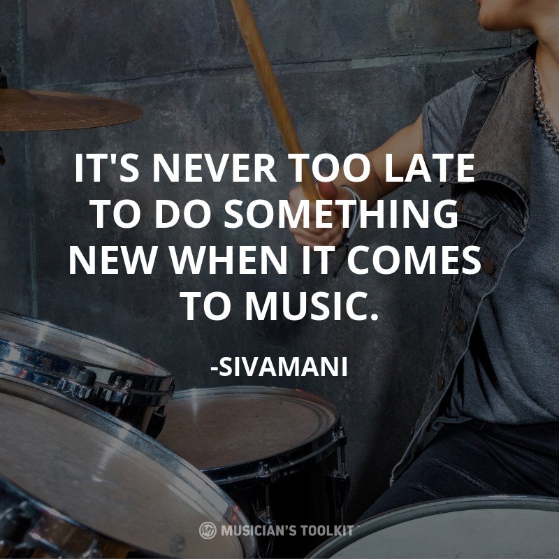 musicianskit's tweet photo. Take a second to try something completely out of your comfort zone today! You just might learn something new! #MusiciansToolkit https://t.co/NCEYkSVvQb