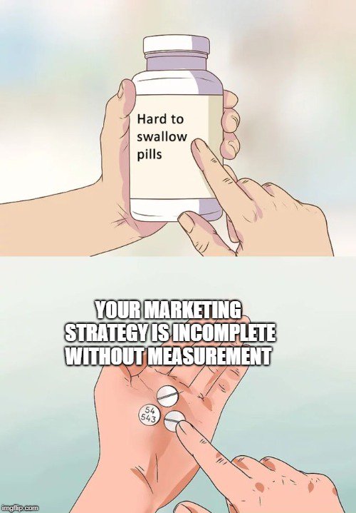 m_tausha's tweet photo. I'm going to start something new: introducing #MondayMarketingMemes! 
Your marketing strategy isn't a good strategy without measurement - evaluation is a critical step to improvement. See 8 KPIs Your Content Marketing Measurement Should Include: https://t.co/JuJeSALMh5 #MKTG370 https://t.co/WNPMUTN4Ma