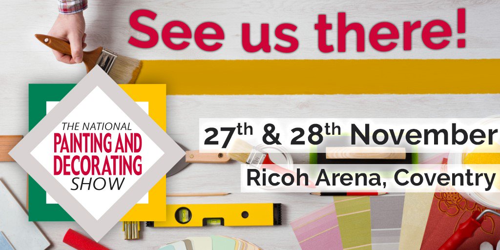 MagnaMuros's tweet photo. Not long now until #PDShow2018!  Visit us to take a look at our amazing paints at Stand 26.
(link: https://t.co/QZuv1F6ZIU) 
https://t.co/rEwE4XQqXw to register for free. 
@PDShow2018 https://t.co/hfXbseEDnq
