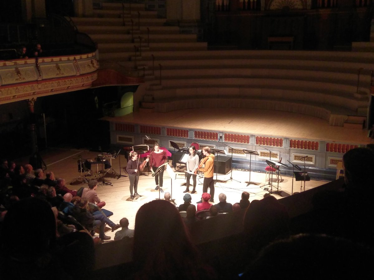 Enjoying a day of contemporary music in Huddersfield @HCMFUK