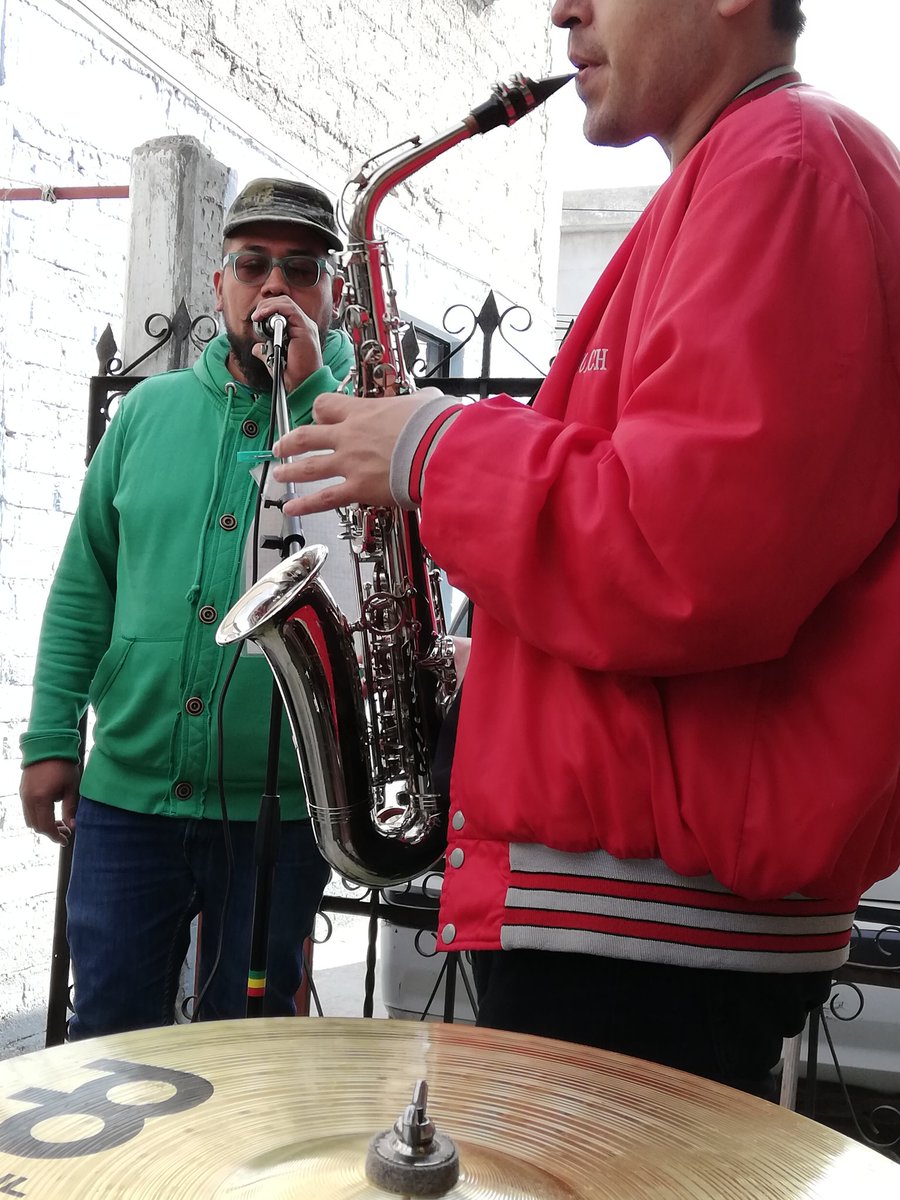 Iván y Marco en el ensayo!!