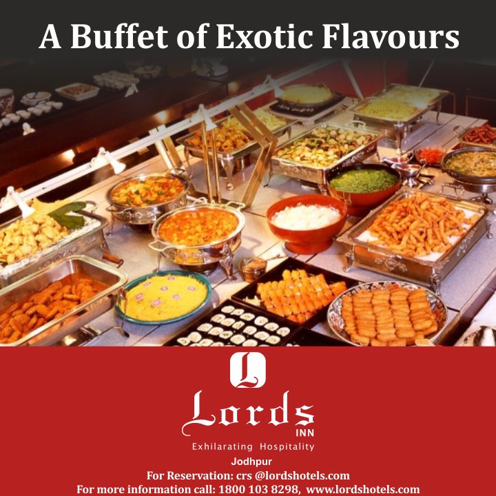LordsJodhpur's tweet photo. Multiple options, exotic flavours and the best in quality only get in Blue Coriander @LordsJodhpur
Book your table: https://t.co/Bv6MgKTDIq
#buffet #offers #offer #foodies #foods #restaurant #familybuffet #buffetmenu #dine #dinning #foodlover #Sundaybuffet https://t.co/zdijUPueFv