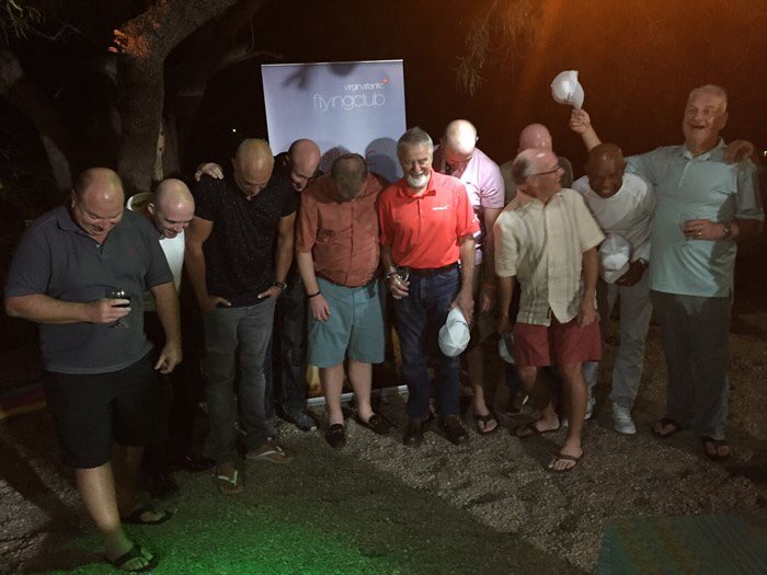 StattosBack's tweet photo. @MJC_86537 @GolfingSwingers @priceygolf1975 Itโs well proven #TeamROW are unable to manage their libation intake @JanusHorn. I think #ROW might take the baldiest team ever #S13Final https://t.co/kJfHJVLyGy