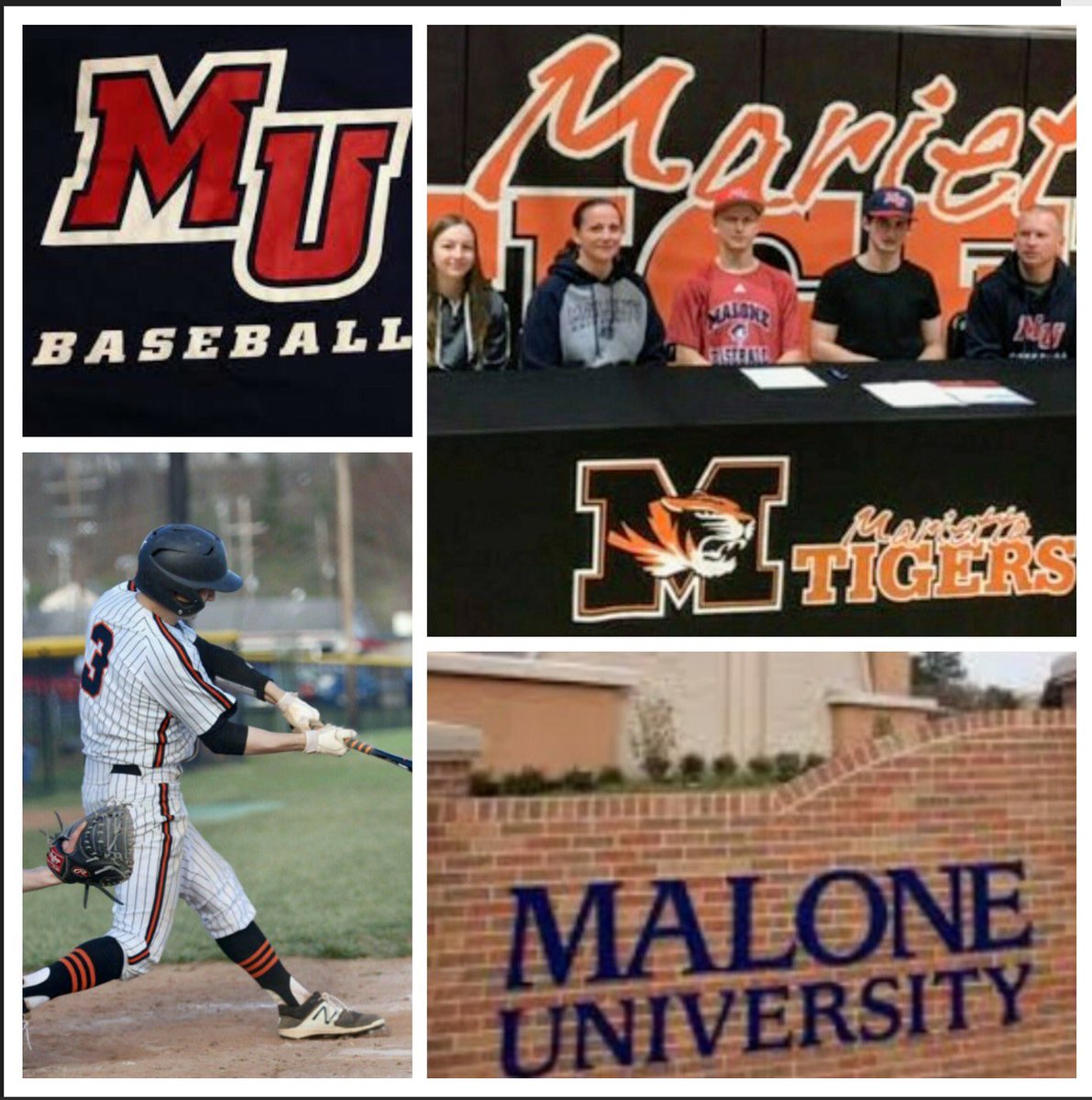 MTTABASEBALL's tweet photo. Congrats to @hill_kail3 on signing with @BaseballMaloneU to continue your education and have the chance to play more ball with @TurnerHill6 https://t.co/ujVxLsnJiH