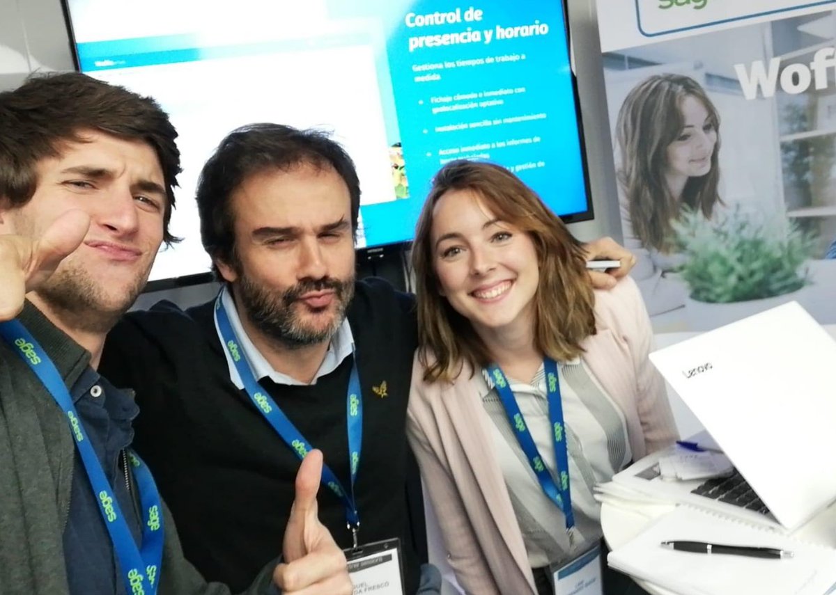 Woffu en el evento #SagePartners2018 Un placer asistir!! 📸✨
