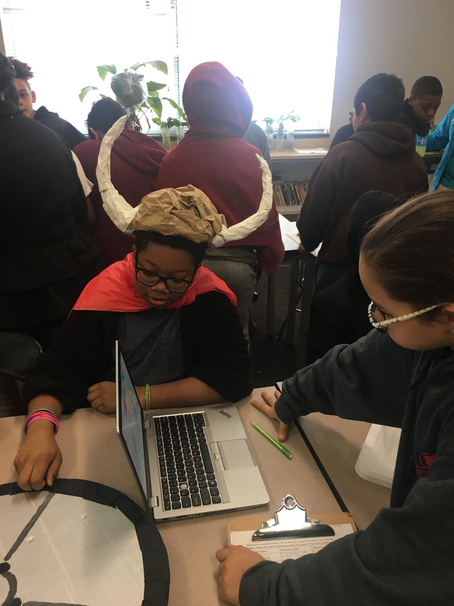 HallCCMMS's tweet photo. Thanks to everyone who helped with Middle Ages Day! It was filled with lots of sharing, learning, and growing! Couldn’t do it without everyone on our awesome @CCMMSRedwolves team! https://t.co/FMmfBl4qKH